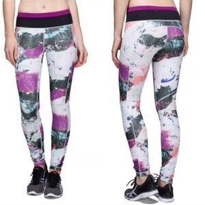Lululemon speed tight lll watercolor leggings